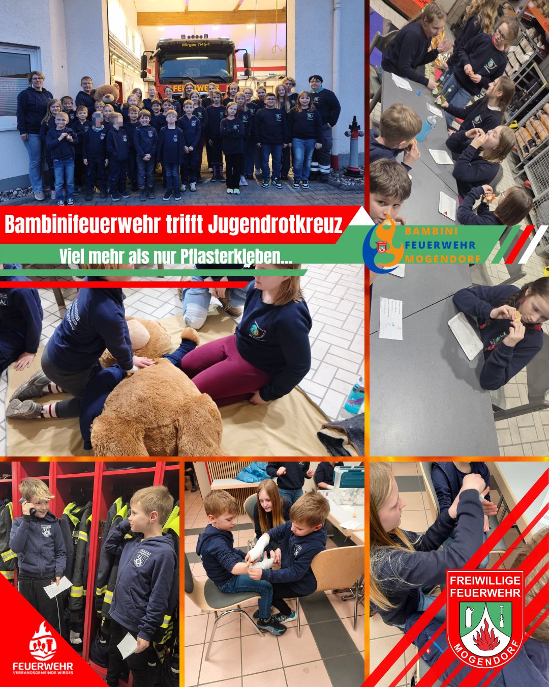 Bildersammlung Gruppenstunde mit dem JRK Siershahn