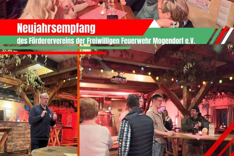 Neujahrsempfang des Förderervereins der Freiwilligen Feuerwehr Mogendorf e.V.