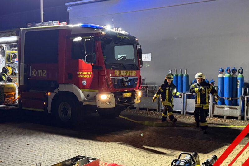 Übung bei der Firma W&W Günther