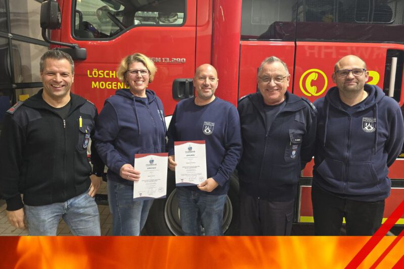 Wechsel an der Spitze der Bambinifeuerwehr Mogendorf