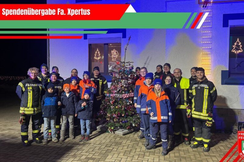 Xpertus IT Systemhaus übergibt Spende aus Weihnachtsaktion „Weihnachtsbaum Paul“